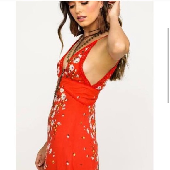 Free People Paradise Printed Dress. Size medium - Picture 3 of 8